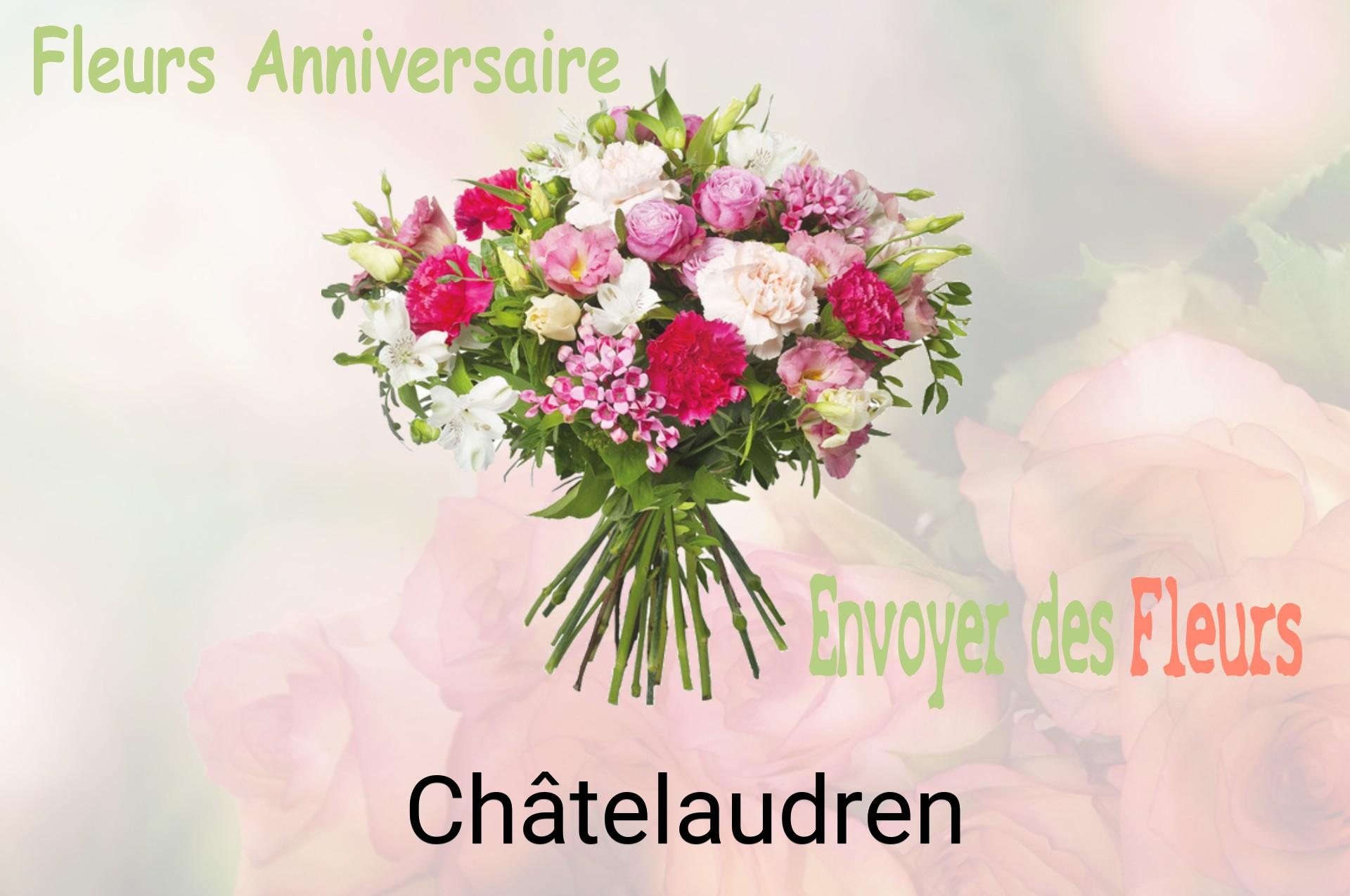 Bouquet de fleurs d’anniversaire livré à Châtelaudren